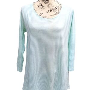 Simons Twik women's striped ¾ sleeves t-shirt size M